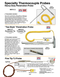 Thumbnail of document Data Sheet - 5TC-PVC Epoxy Coated Tip Thermocouple